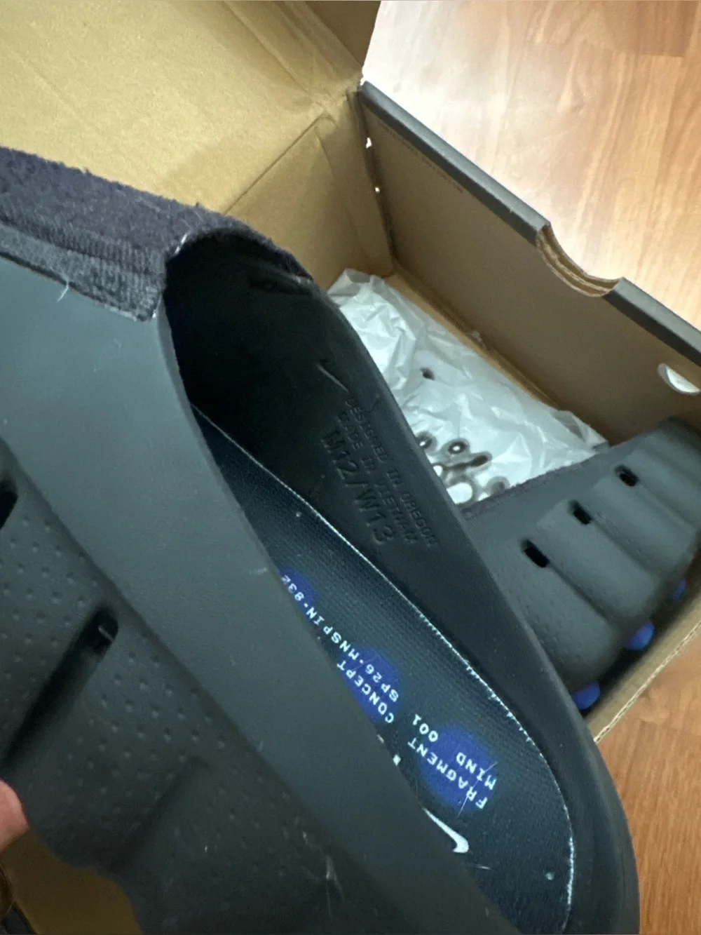 Nike Men’s Black Mind 001 x Fragment size 12